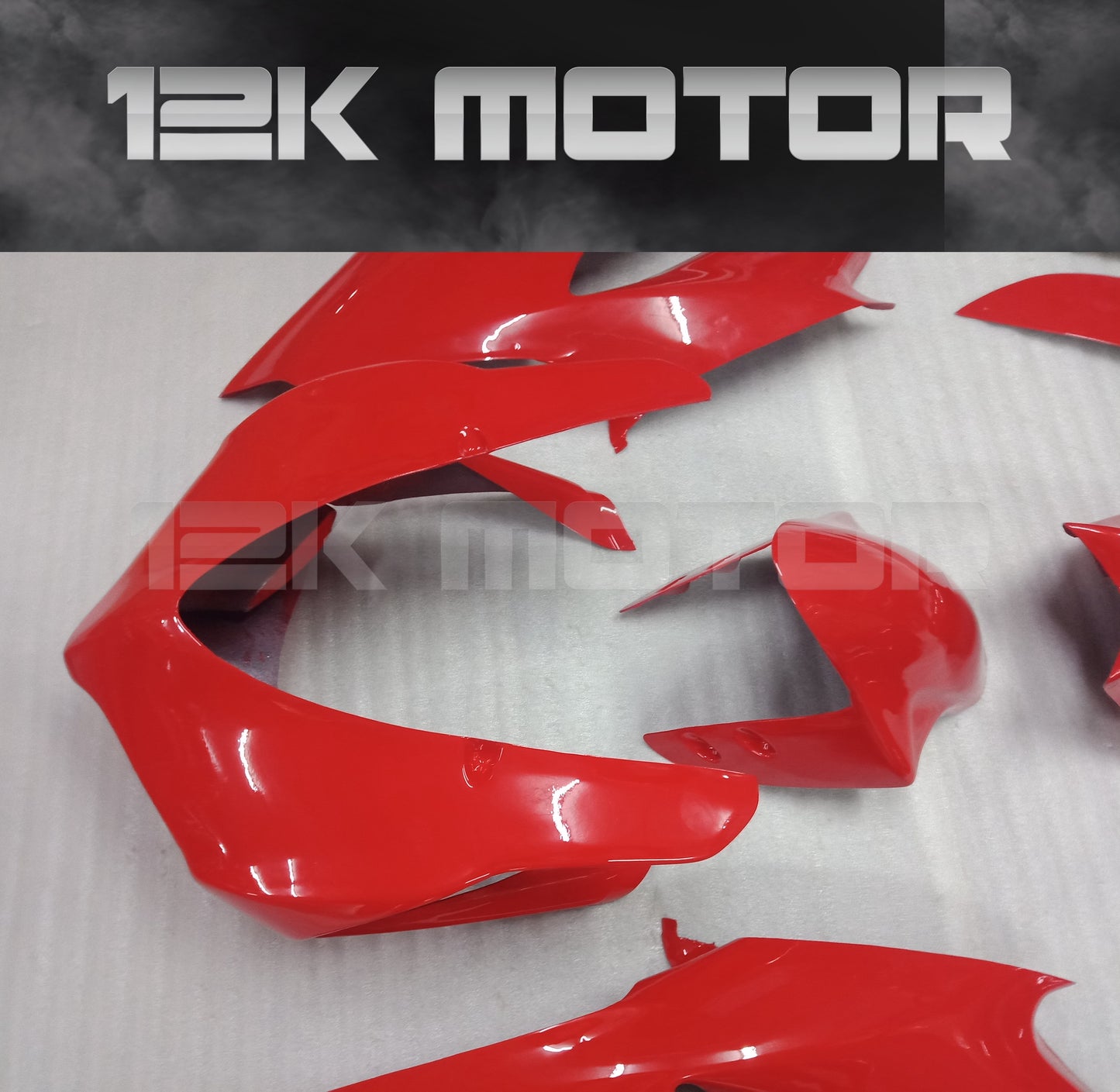 DUCATI 1199 899 Race Fairing Kit Fiberglass Red Color