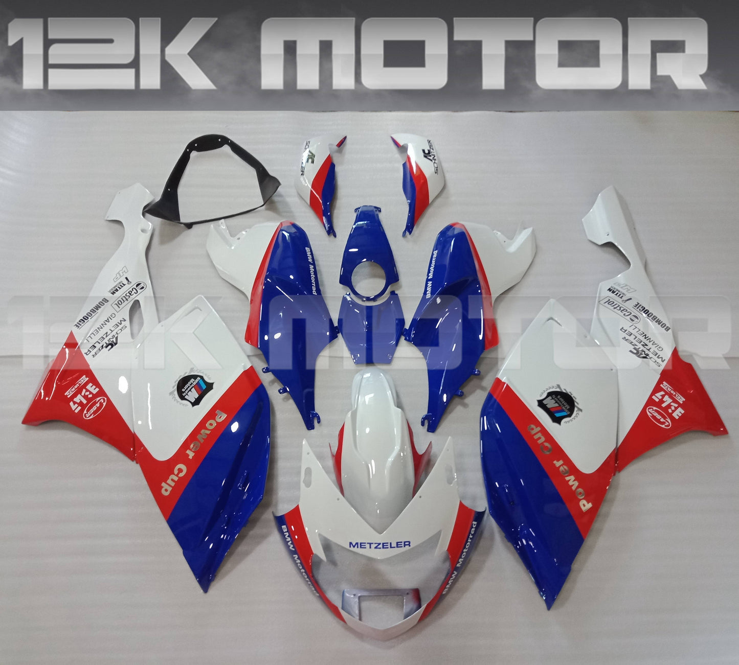 Tri-Color Fairing Kit For BMW K1200S K1200 2005 2006 2007 2008