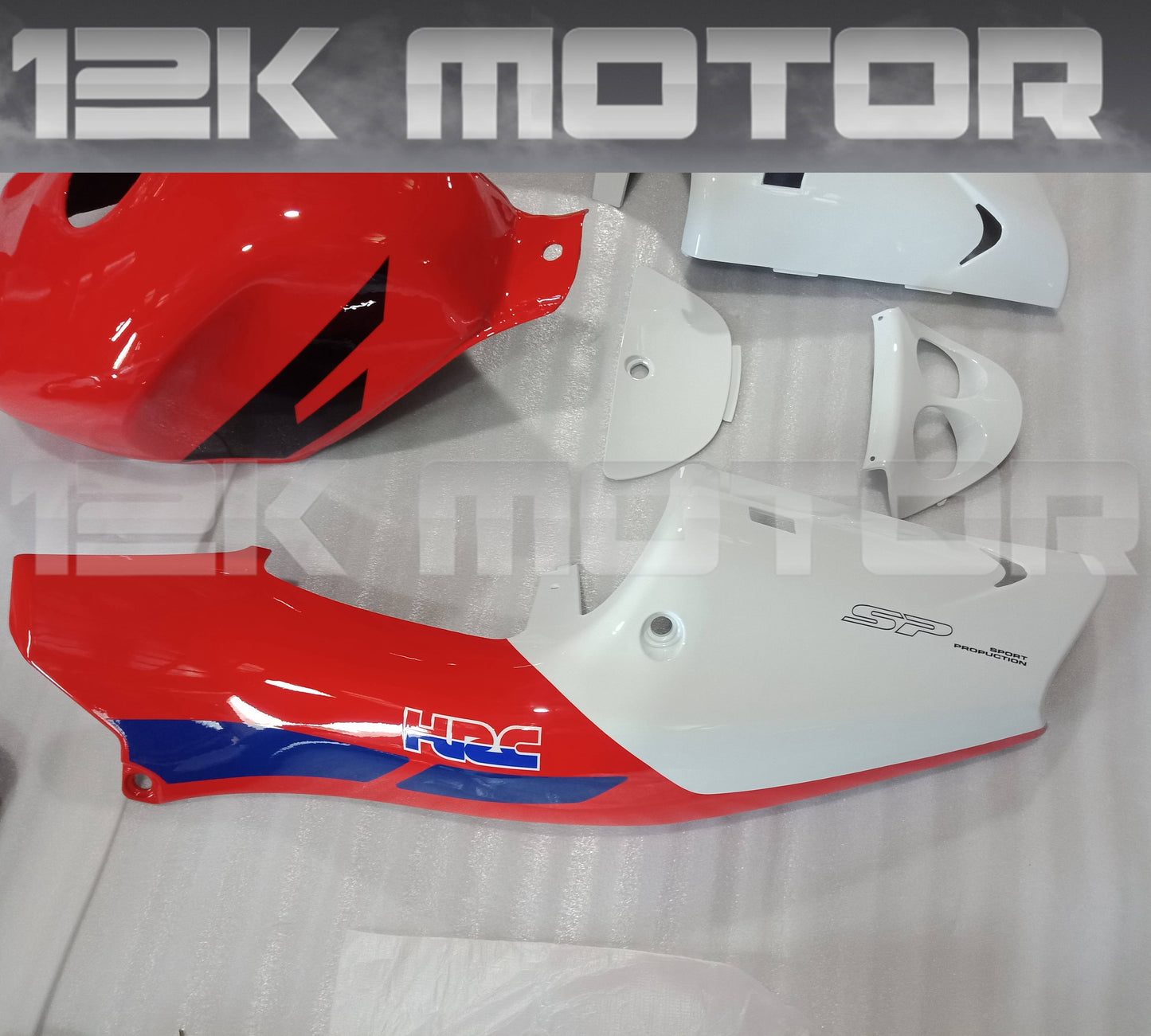 Fairing Kit For HONDA NSR250 PGM4 1994 1995 1996 Red and White Fairing Kit