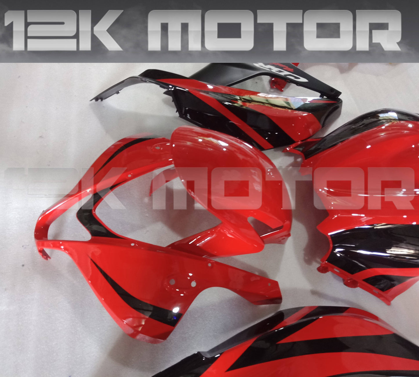 Black and Red Honda Fairings Fit CBR600RR Fairings 2007 2008