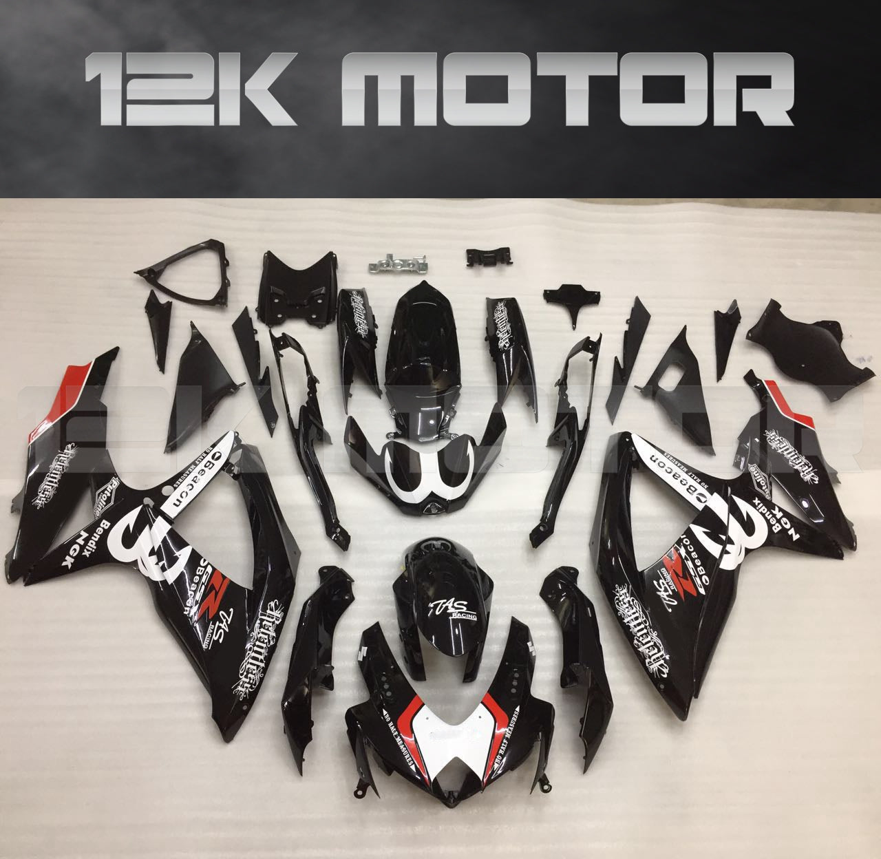 K8 Fairing Custom Design Fit for SUZUKI GSXR 600/750 2008-2010 Aftermarket Fairing Kit
