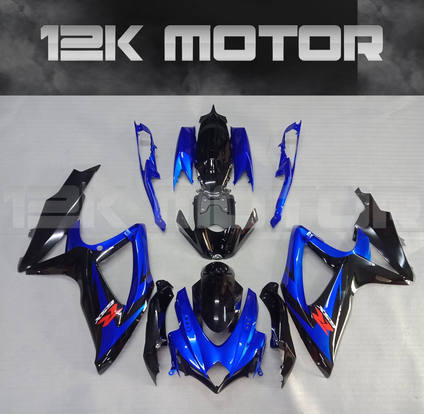 Blue Black Color Fairing Kit for SUZUKI 2008 2009 2010 GSXR600 GSXR 750