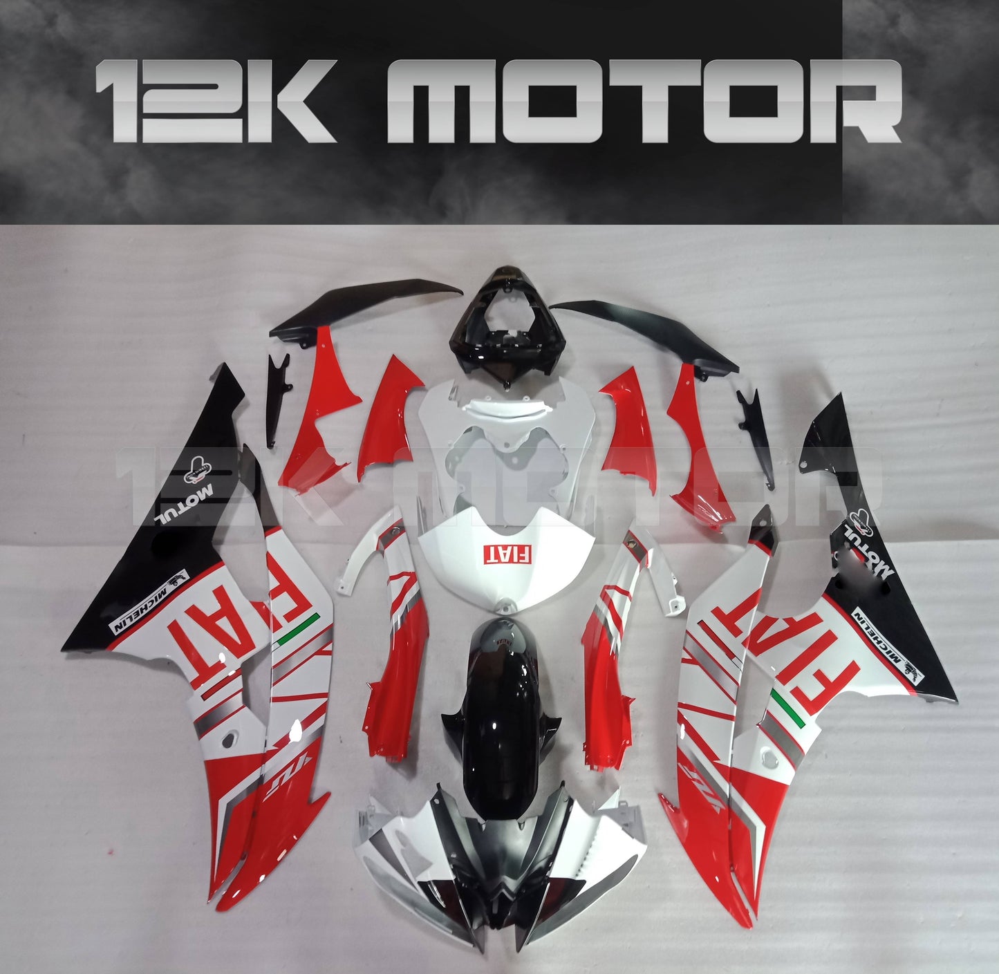 FIAT Scheme Fairing fit for Yamaha R6 2008-2016 Aftermarket Fairing Kits