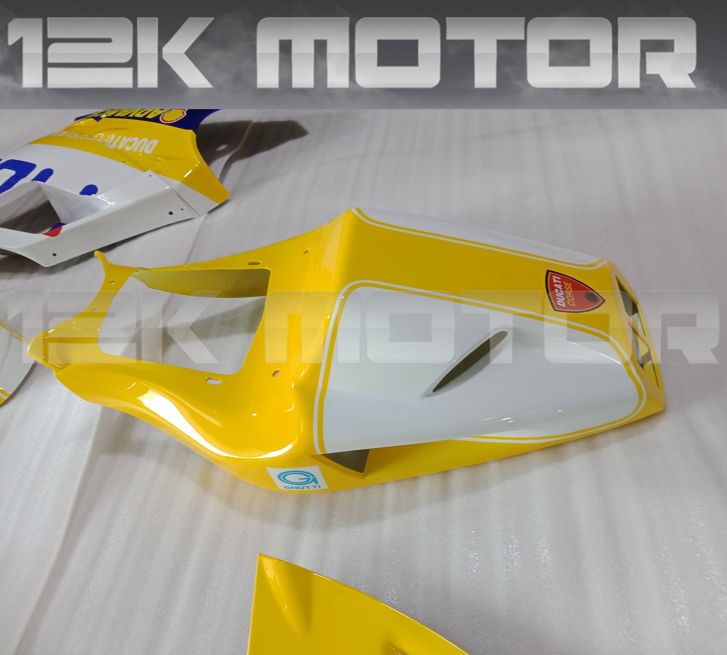 Yellow FILA Design Fairing Kit For Ducati 748 916 996
