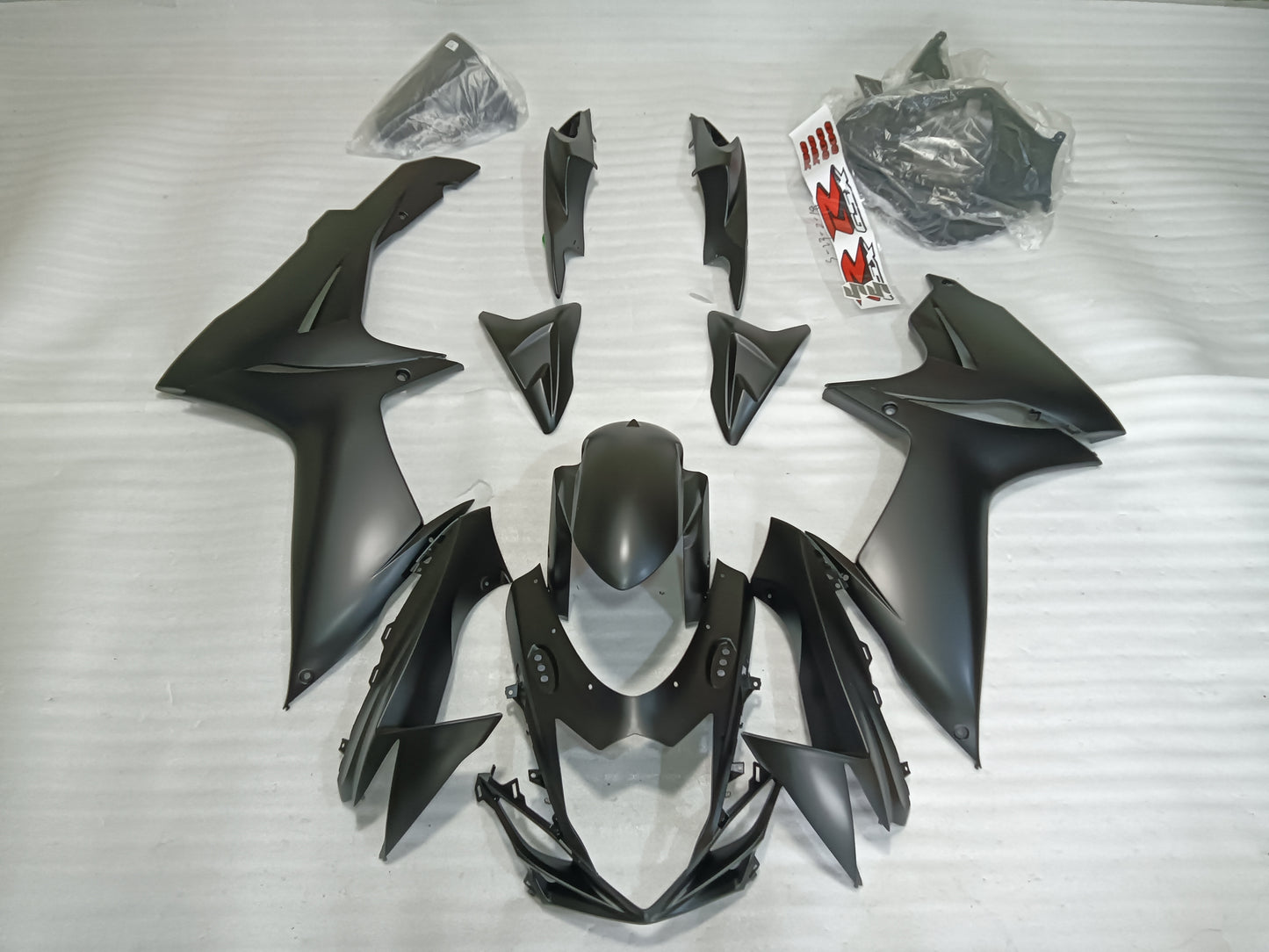 ---AU STOCKING---Matt Black Fairing Kit For Suzuki GSXR GSX-R 600 750 2011 - 2023