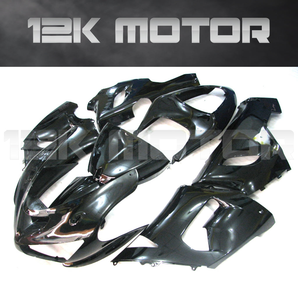 Black Aftermarket Fairing Kit fit 2005 to 2006 ZX-6R