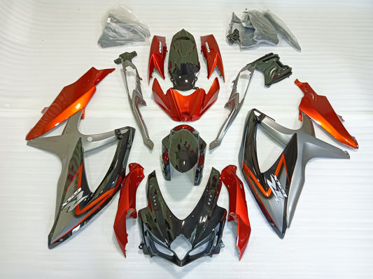 ---AU STOCKING--- Orange Fairing Kit For Suzuki k8 GSX-R 600 GSX-R 750 2008 2009 2010