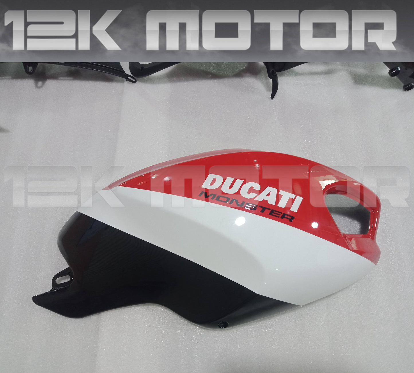 Red Black White Color Fairing For Ducati Monster 659 696 1100
