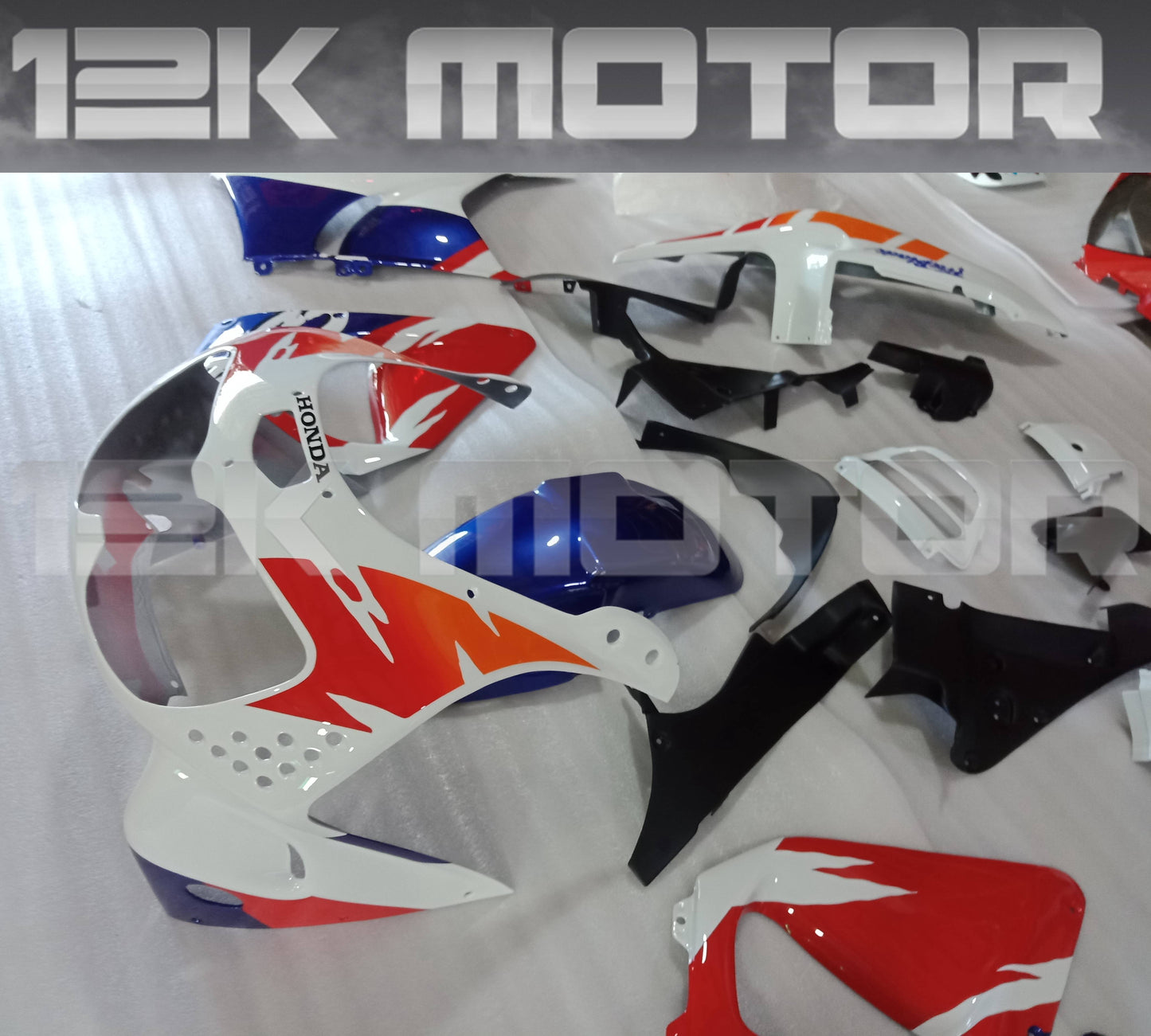 Tri-Colo Fairing Kit Design Fit HONDA CBR900RR 1996 1997