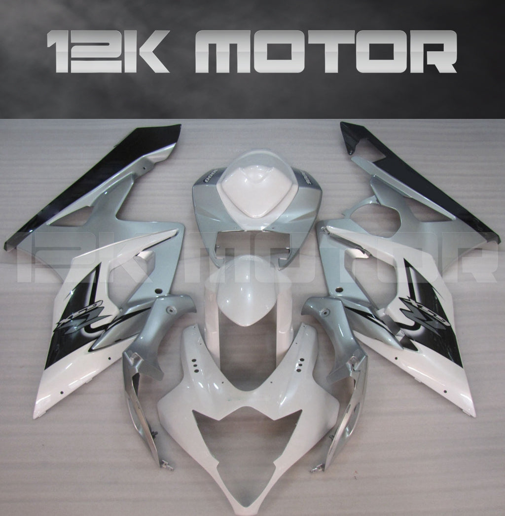 Silver Fairing kits Fit for SUZUKI GSXR 1000 2005 2006 Aftermarket Fairing Kit