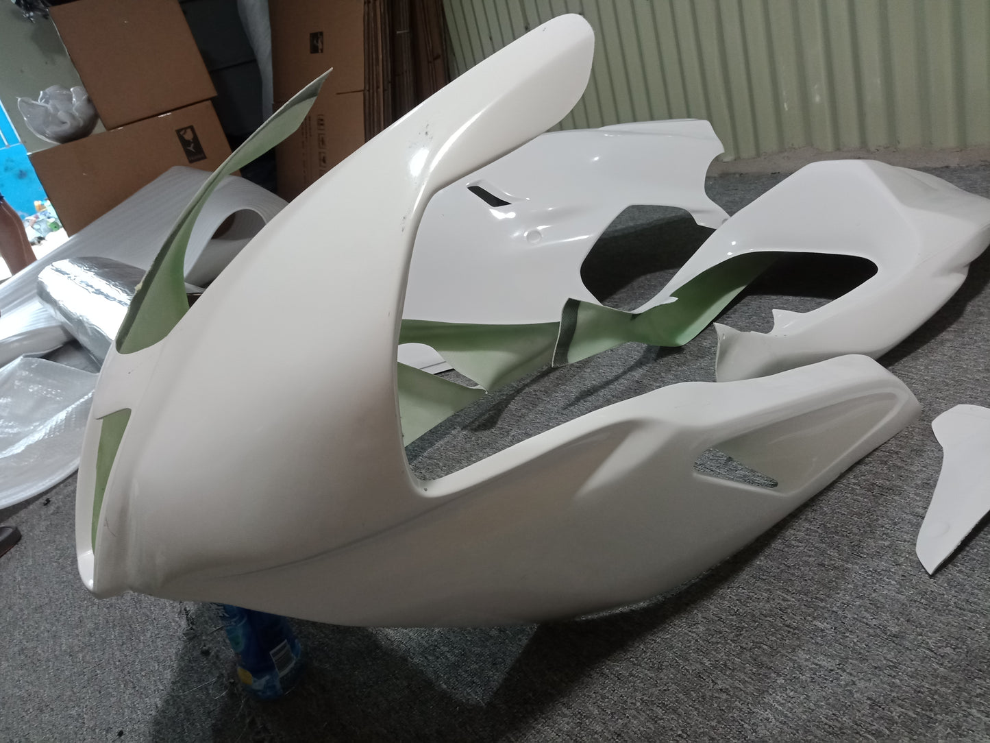 Aprilia RSV1000 Race Fairing Kit Fiberglass Track Fairing Set 2004-2008
