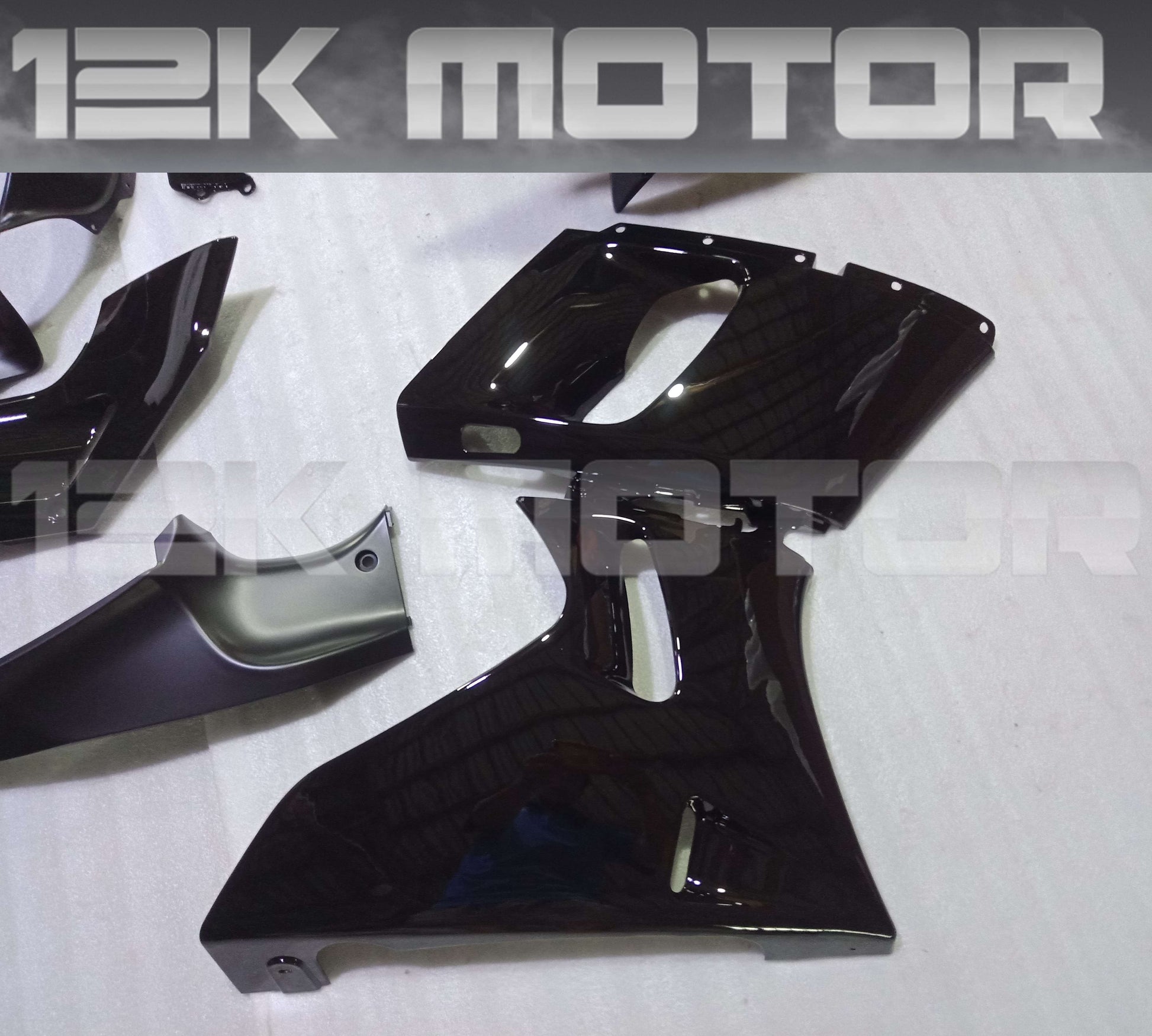 ALL Black Fairing Kit For KAWASAKI ZZR400 ZZR600