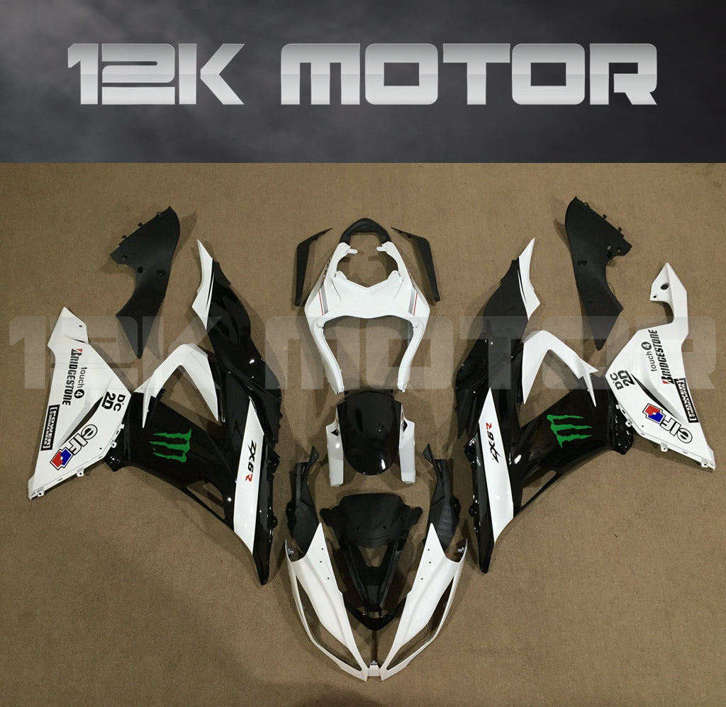 Aftermarket Fairing Kit for Kawasaki ZX-6R 2013 2014 2015 2016 2017 2018