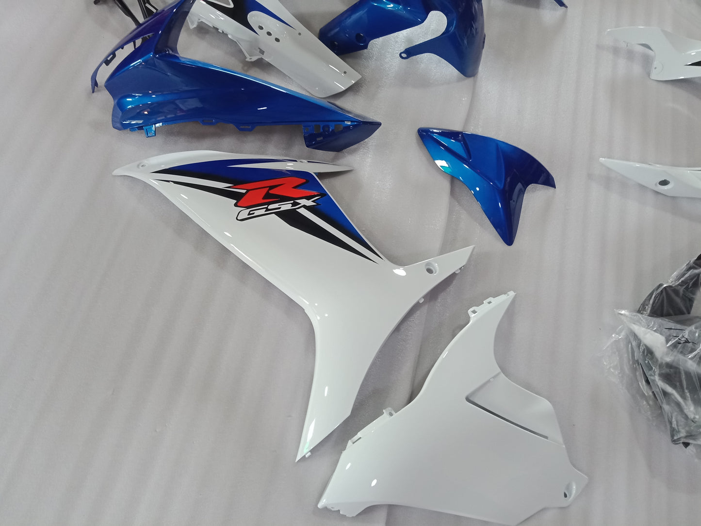 Blue White Fairing Kit For Suzuki GSXR GSX-R 600 750 2011 - 2023