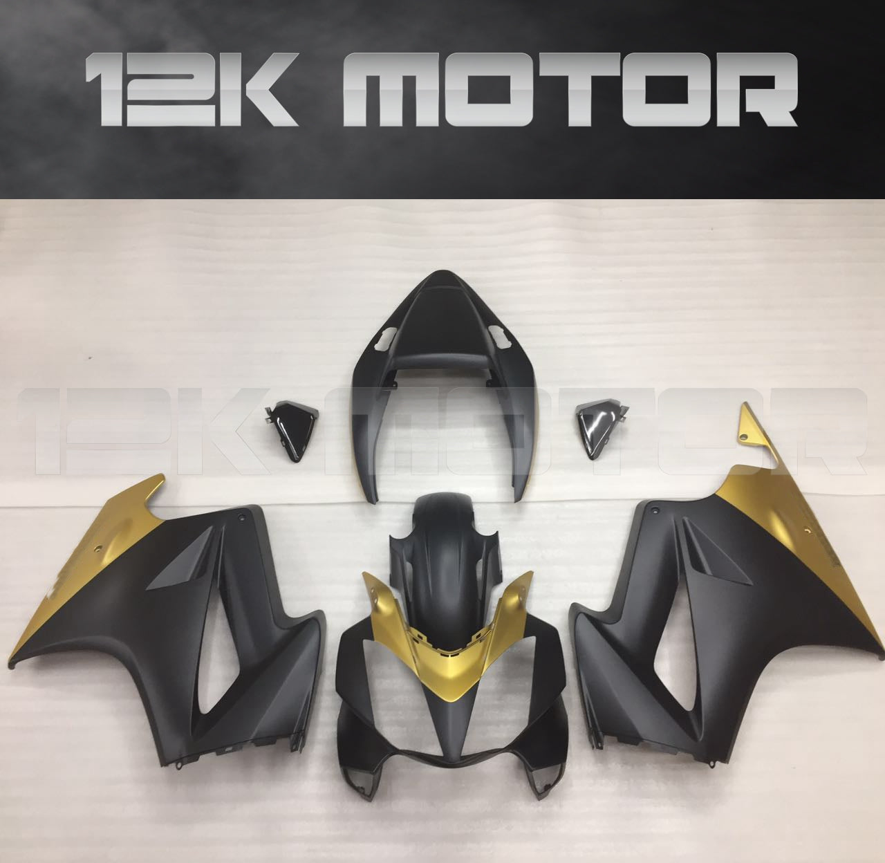 Black Fairing Fit HONDA VFR800 2002 - 2012 Aftermarket Fairing Kit