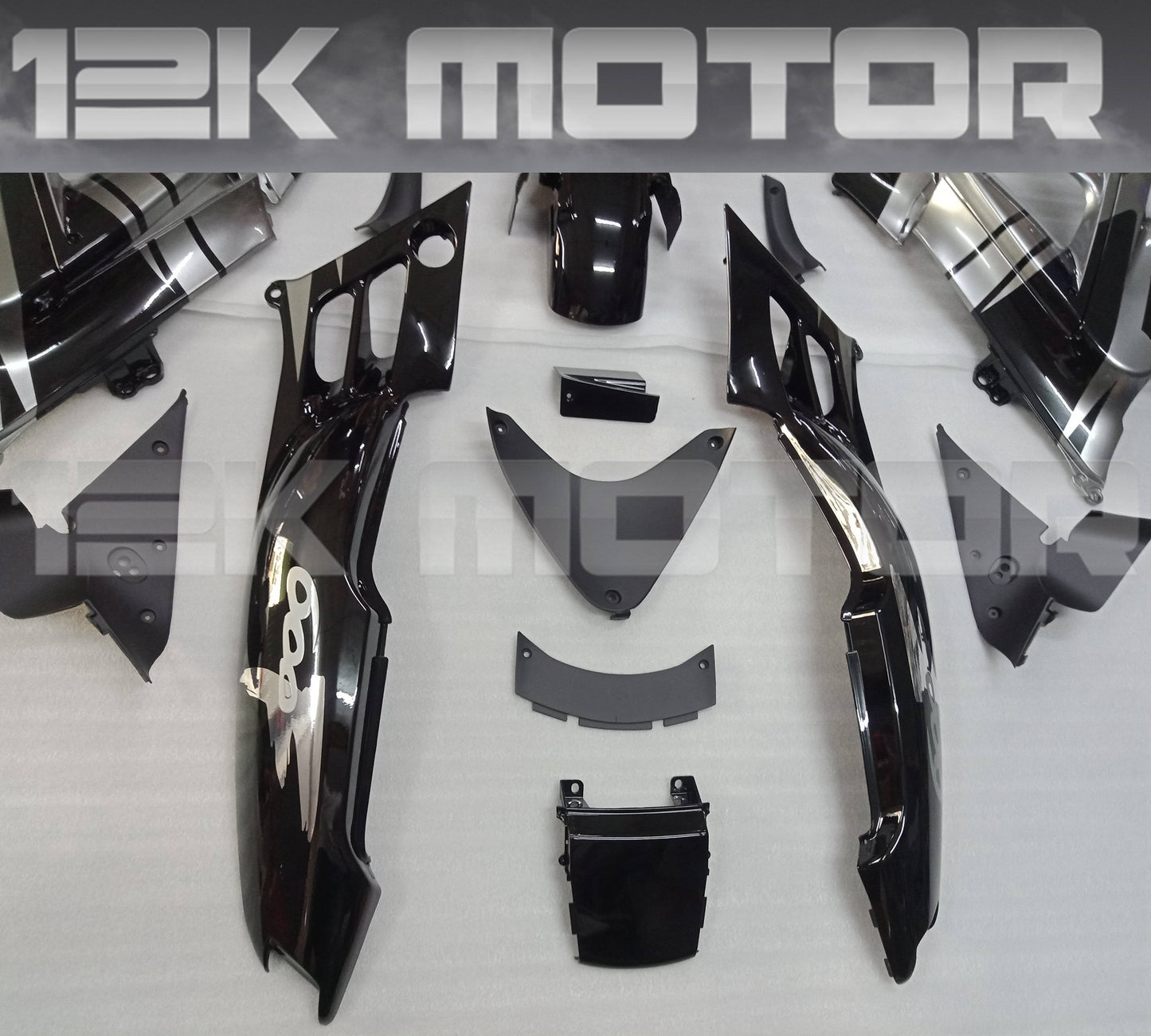 Black Silver Fairing kits Fit HONDA CBR600F 1995 1996 1997 1998