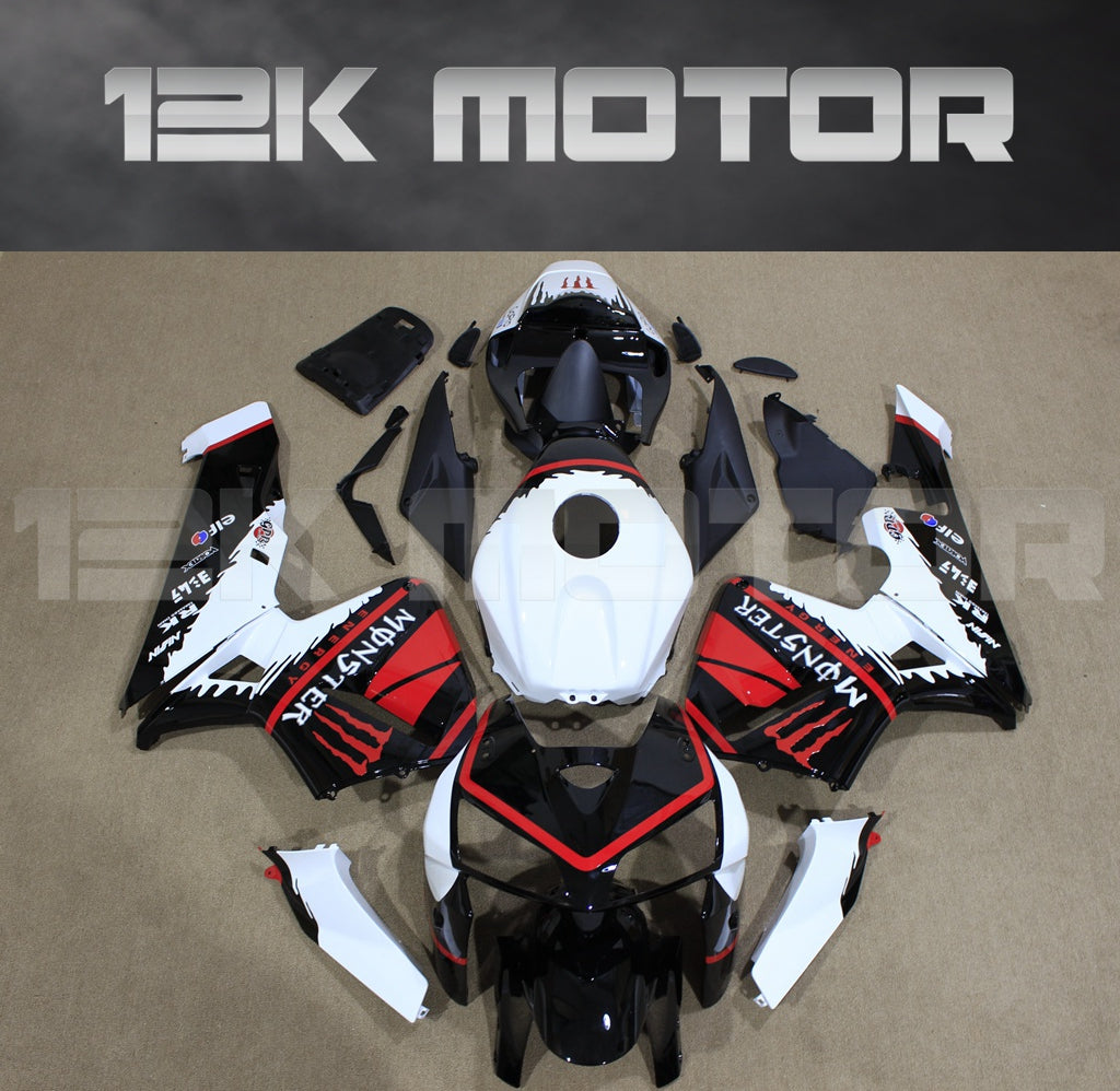 Black White Red Fairing Kit Fit for HONDA CBR600RR F5 2003 2004 Aftermarket Fairing Kit
