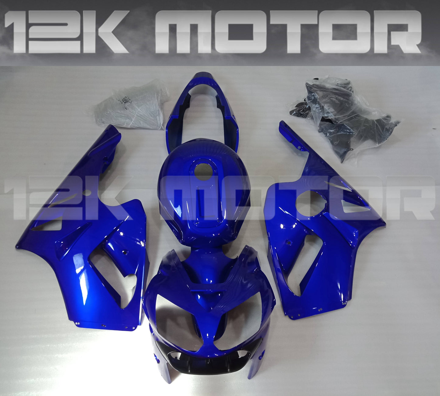 Blue Fairing Kit For KAWASAKI ZX12R 2002 2003 2004 2005 2006