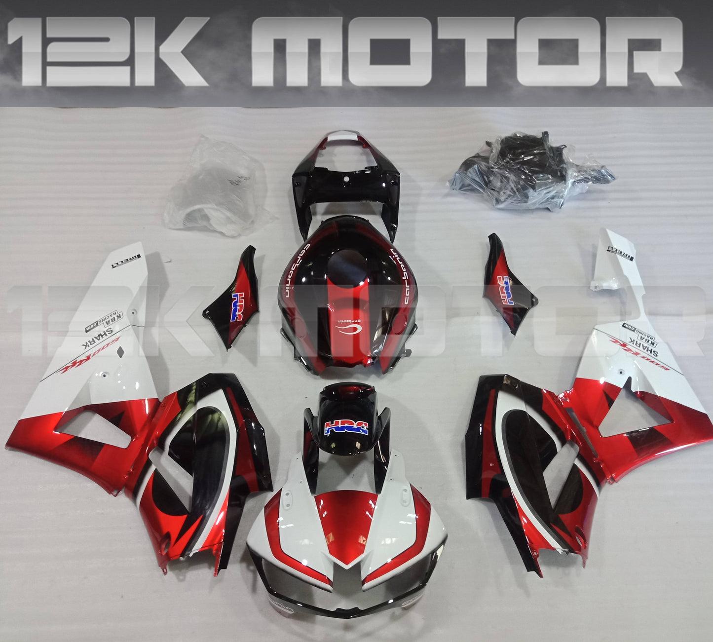 Candy Red Fairing Kit Fits HONDA CBR600RR 2013 2014 2015 2016 2017 2018 2019 2020 2021 2022 2023