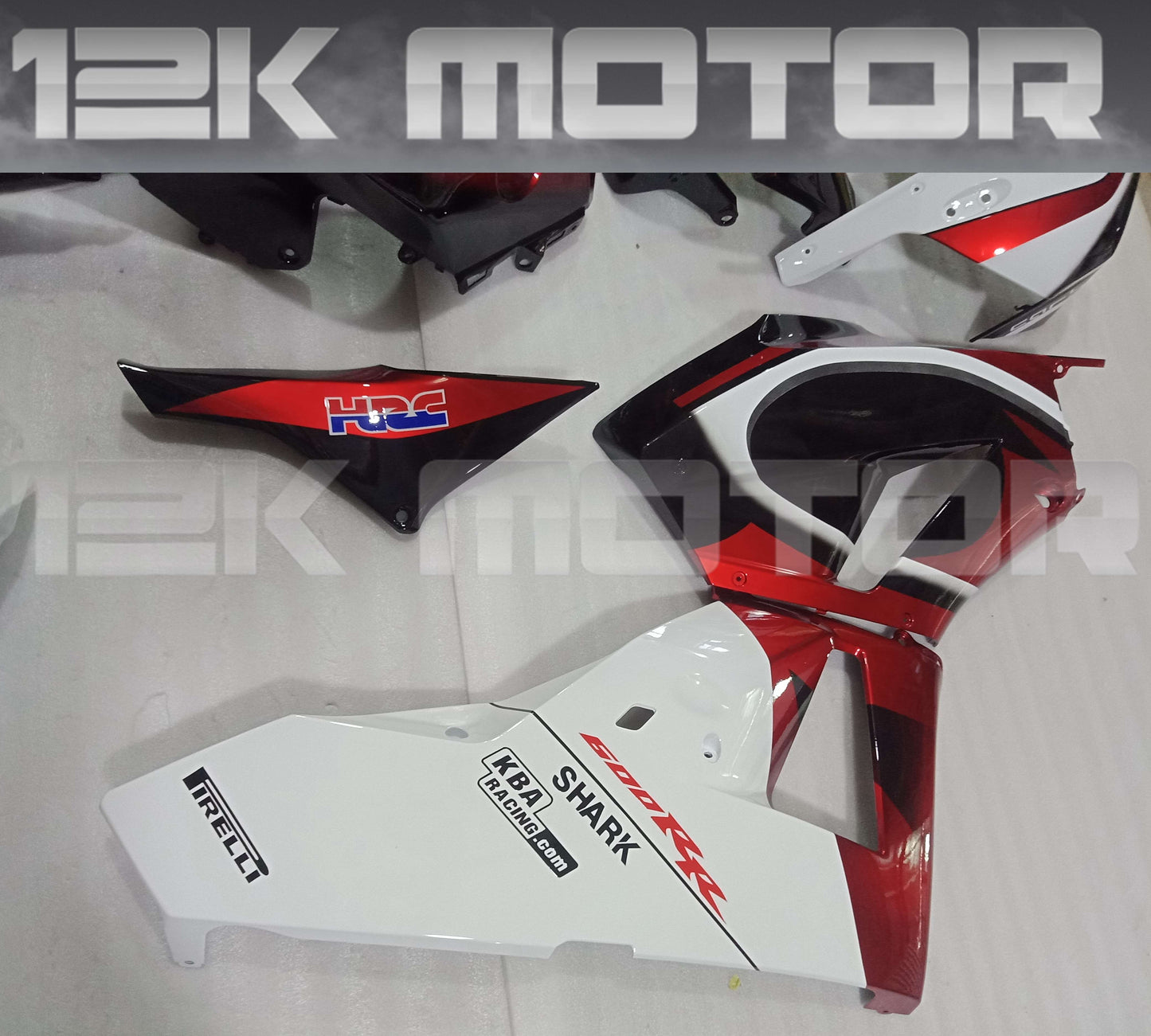 Candy Red Fairing Kit Fits HONDA CBR600RR 2013 2014 2015 2016 2017 2018 2019 2020 2021 2022 2023