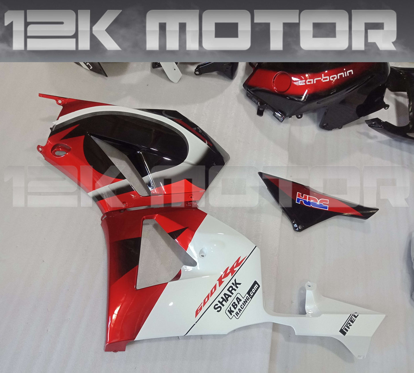 Candy Red Fairing Kit Fits HONDA CBR600RR 2013 2014 2015 2016 2017 2018 2019 2020 2021 2022 2023