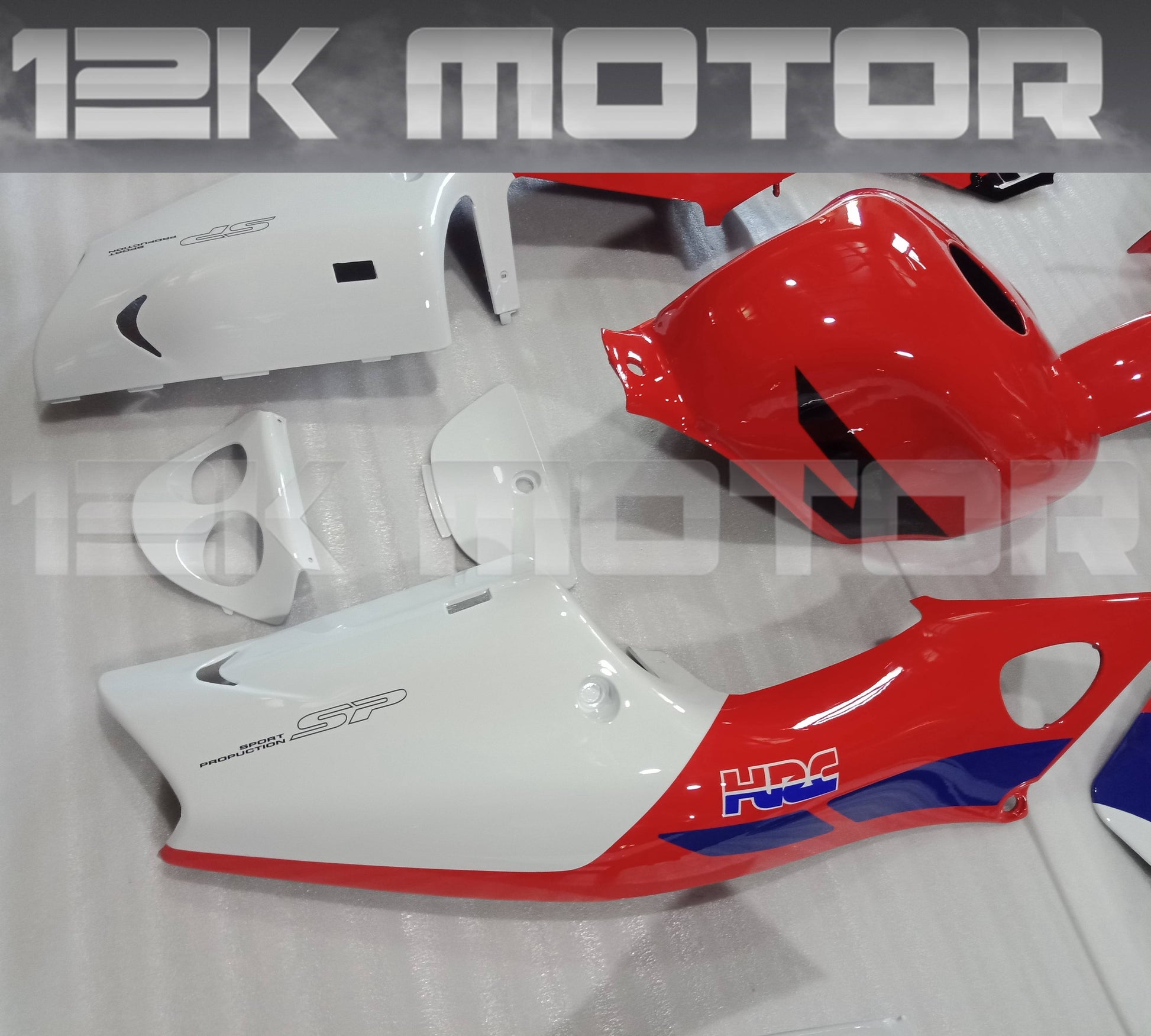 Fairing Kit For HONDA NSR250 PGM4 1994 1995 1996 Red and White Fairing Kit
