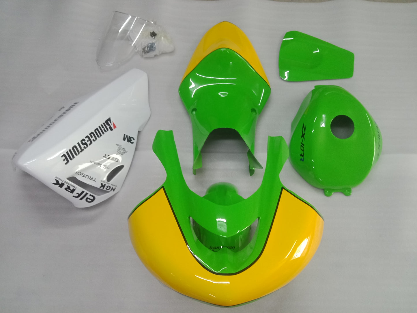 Fiberglass Race Fairing Track Fairing For 2004 2005 KAWASAKI ZX10R ZX-10R