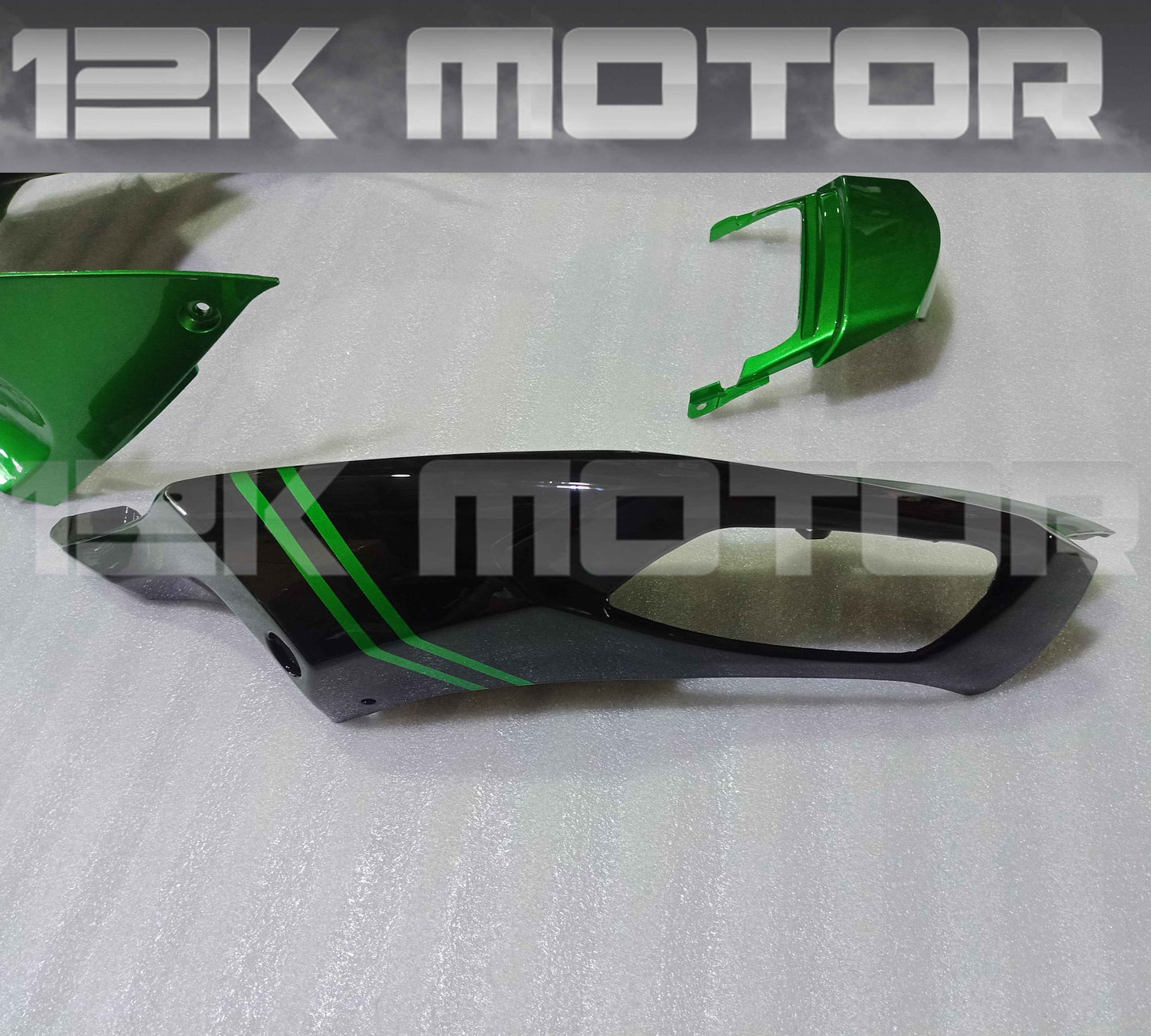 Green Black Fairing Kit For KAWASAKI ZX-14R 2006 -2011