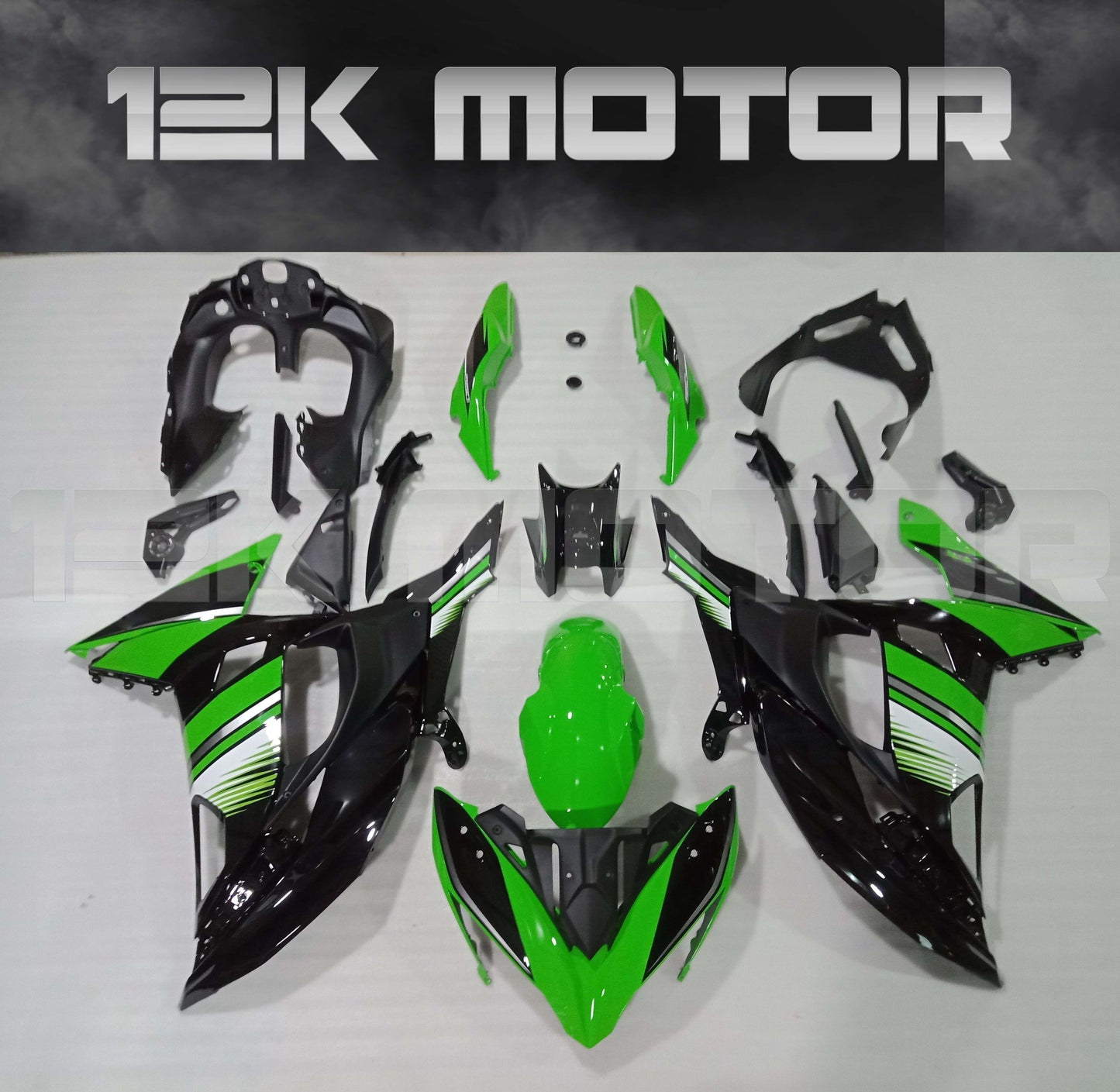 Green Color Aftermarket Fairing Kit Fit KAWASAKI 2017 2018 Ninja 650