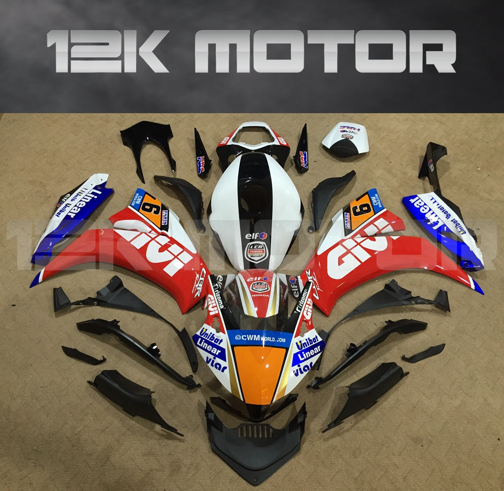 HONDA CBR1000RR 2012-2016 Red Fairing Kit