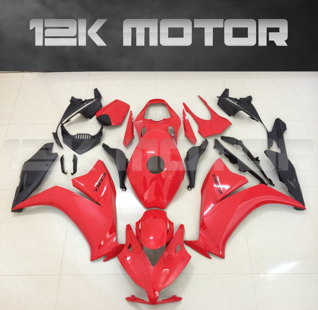 HONDA CBR1000RR 2012-2016 Red and Black Aftermarket Fairing Kit