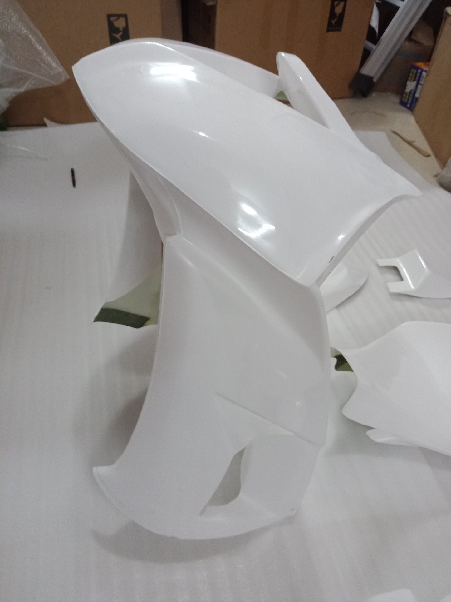 KAWASAKI ZX10R ZX-10R 2008 2009 2010 Race Fairing Kit Fiberglass Track Fairing Set