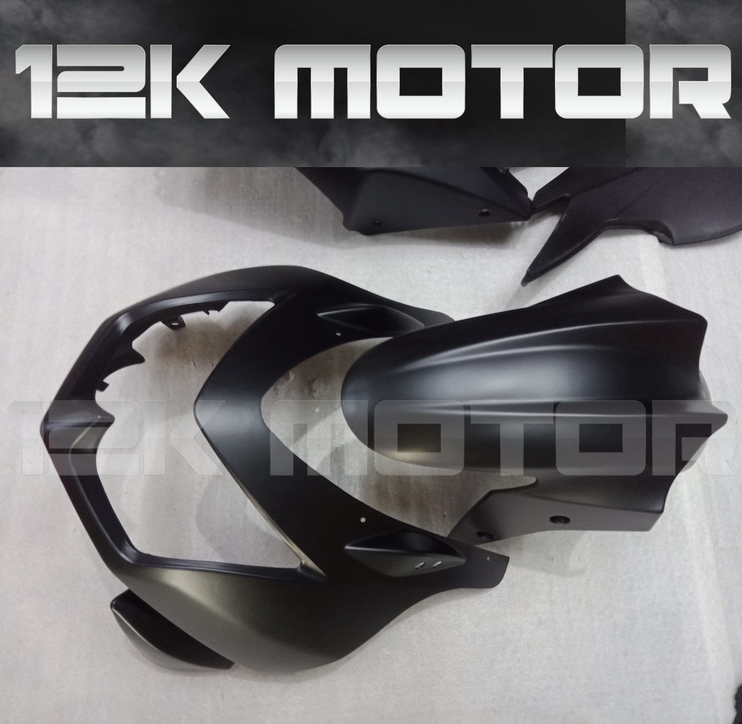 Matt Black with Orange Design Fairing Kit for Kawasaki Ninja 250 EX250 2008 2009 2010 2011 2012