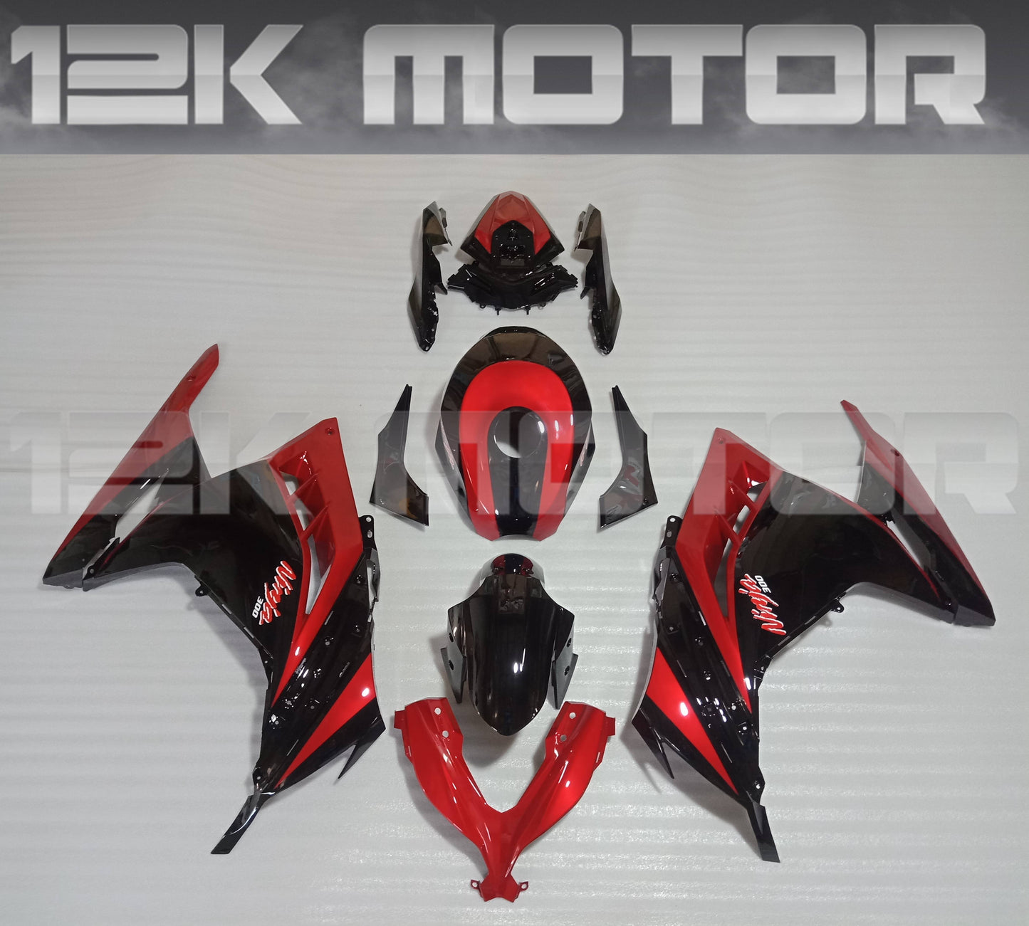 Red Black Special Ninja300 Scheme Fairing Kit For Kawasaki Ninja 300 Fairing