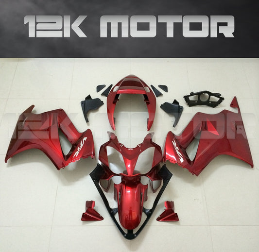 Red Fairing Fit HONDA VFR800 2002 - 2012 Aftermarket Fairing Kit