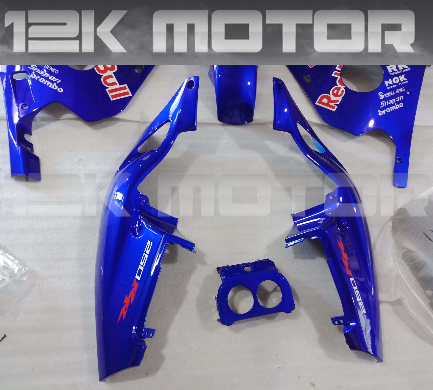 Redbull Scheme Fairing Kit for HONDA CBR250 MC22 MC 22 1990-1999