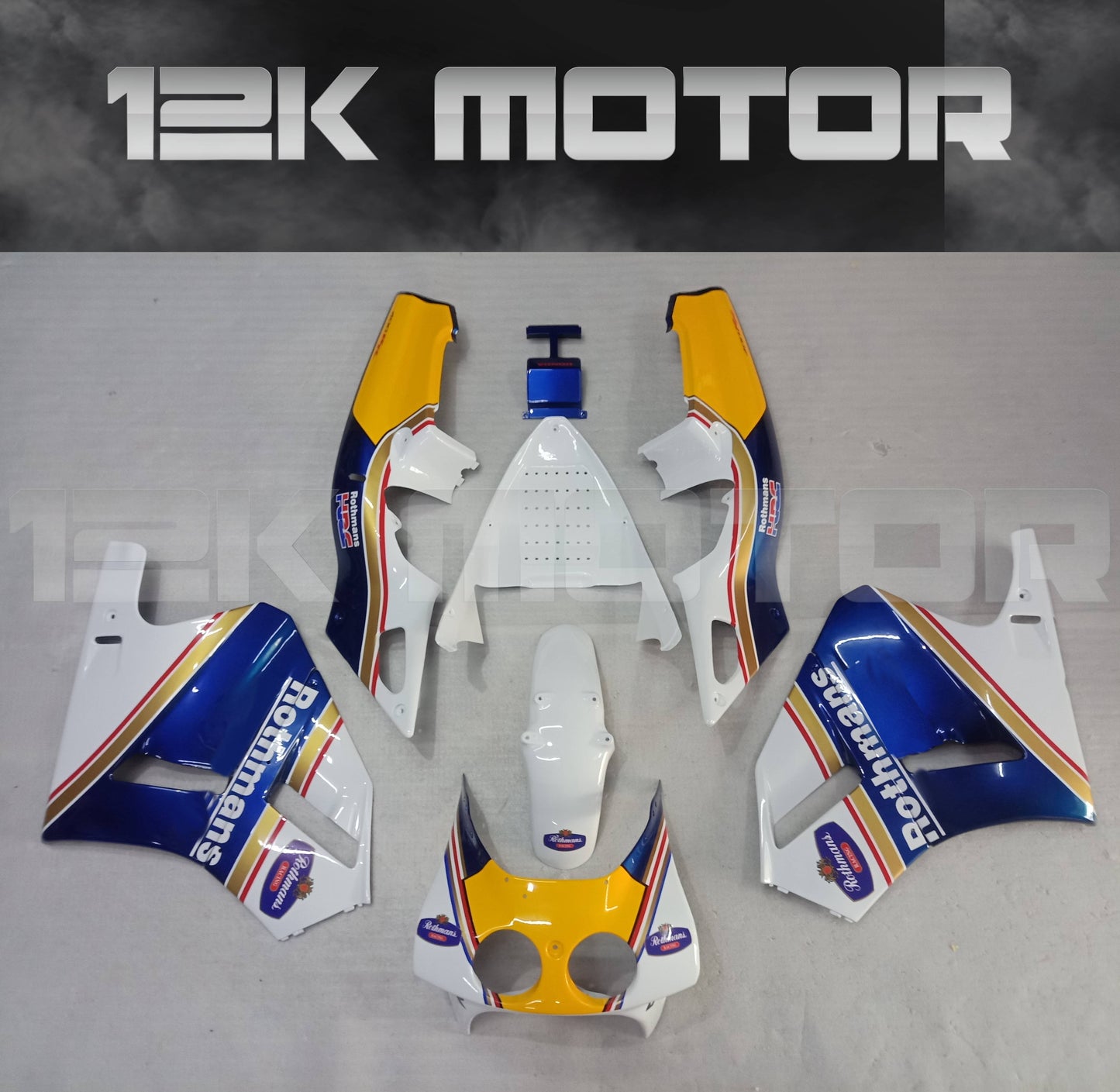 Rothmans Fairing Kit Fits HONDA VFR 400 R NC30 1989 - 1993 Aftermarket Fairing
