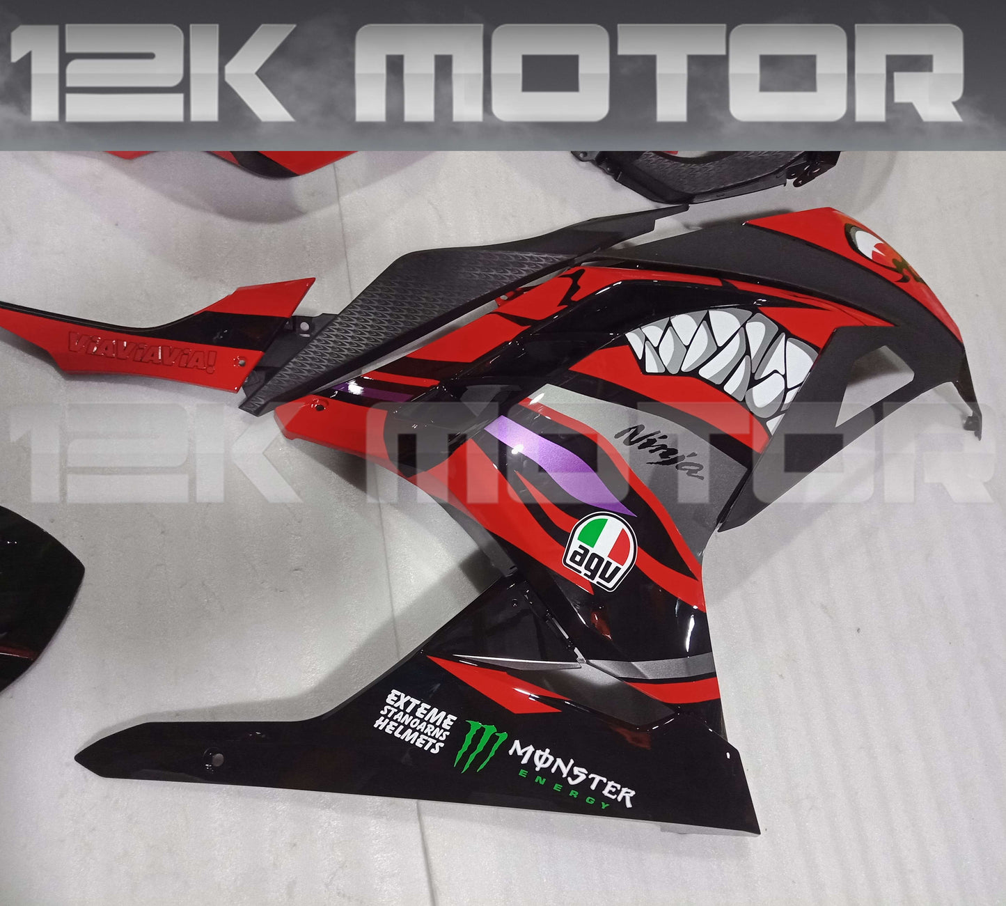 Shark Scheme Ninja300 Fairing Kit For Kawasaki Ninja 300 Fairing