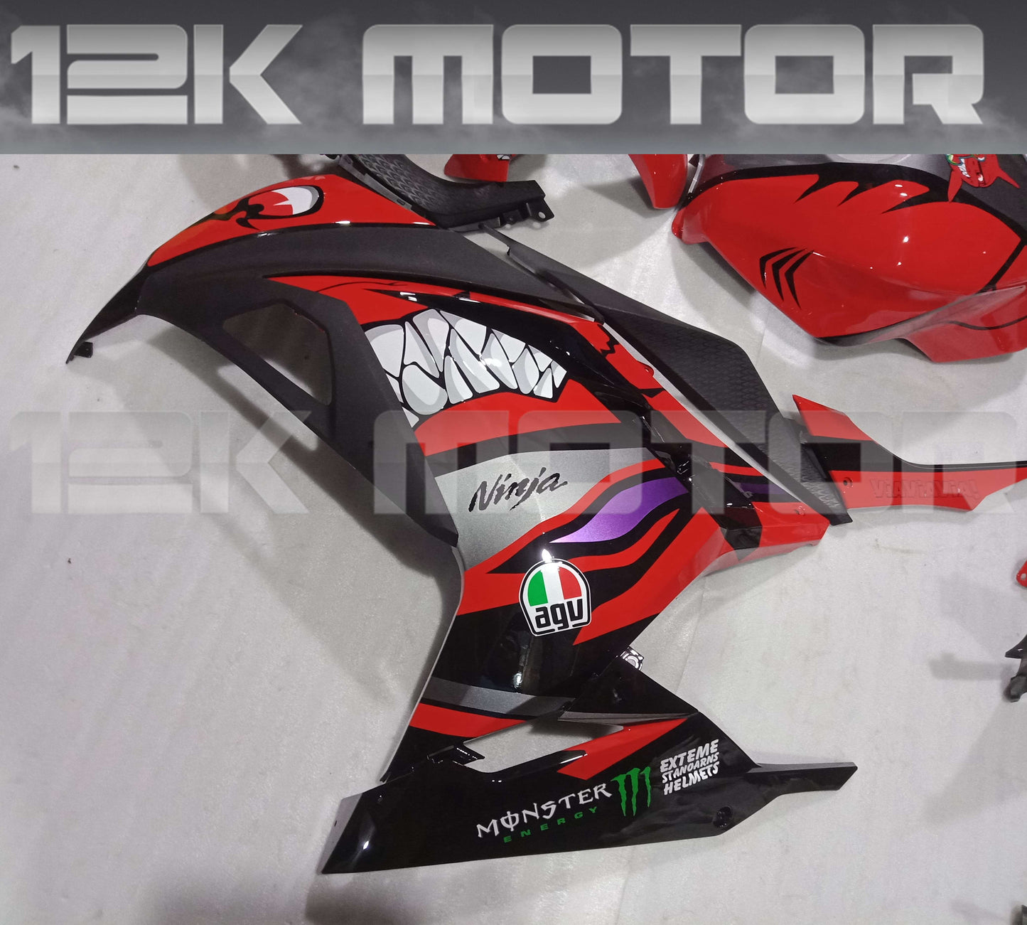 Shark Scheme Ninja300 Fairing Kit For Kawasaki Ninja 300 Fairing