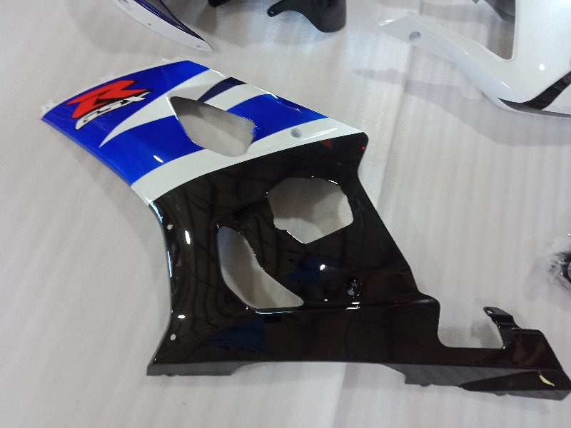 Suzuki GSXR 1000 fairings black blue 04