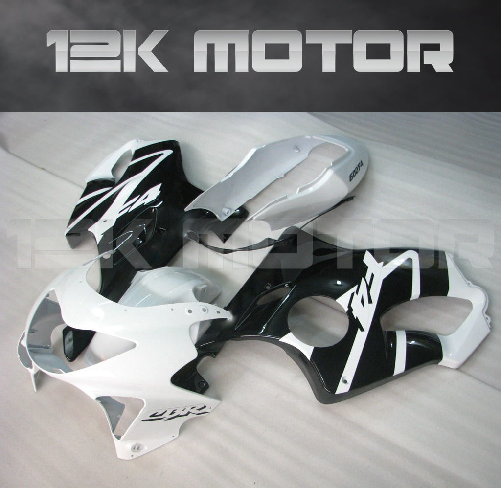 White Black Fairing kit Fit for HONDA CBR600RR F4 1999 2000 Aftermarket Fairing Kit