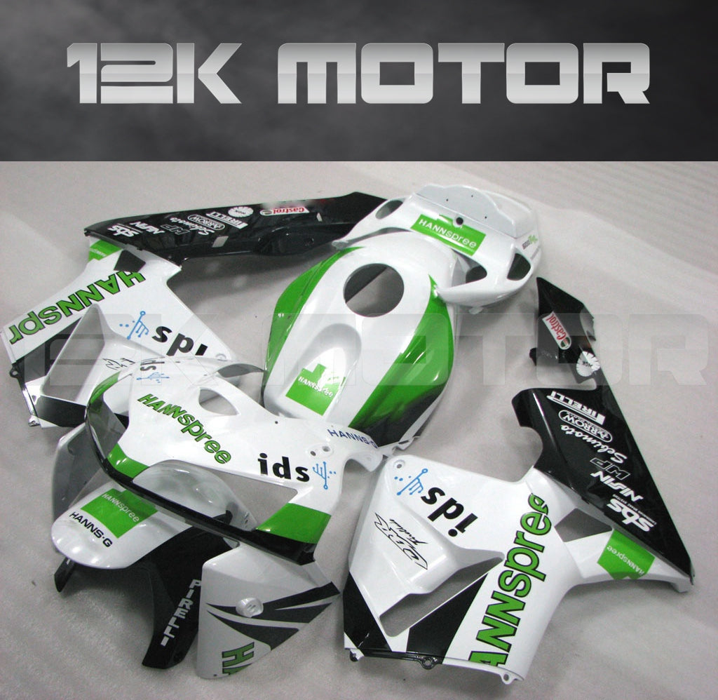 White Green Fairing Kit  Fit for HONDA CBR600RR 2005 2006 Aftermarket Fairing Kit