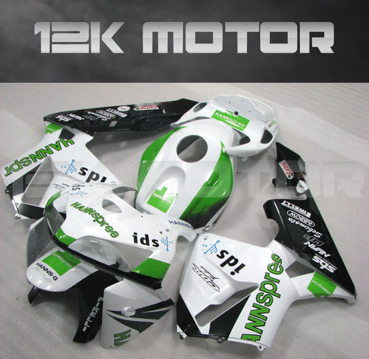 White Green Fairing Kit  Fit for HONDA CBR600RR 2005 2006 Aftermarket Fairing Kit