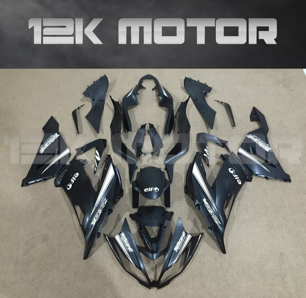 Winter Edition Aftermarket Fairing Kit for Kawasaki ZX-6R 2013 2014 2015 2016 2017 2018