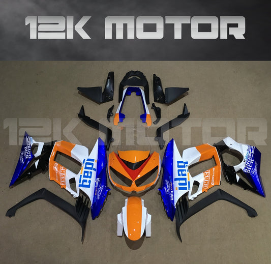 Z1000sx Fairing Kit for Kawasaki Z1000SX fairings 2010-2015 Orange White Fairing