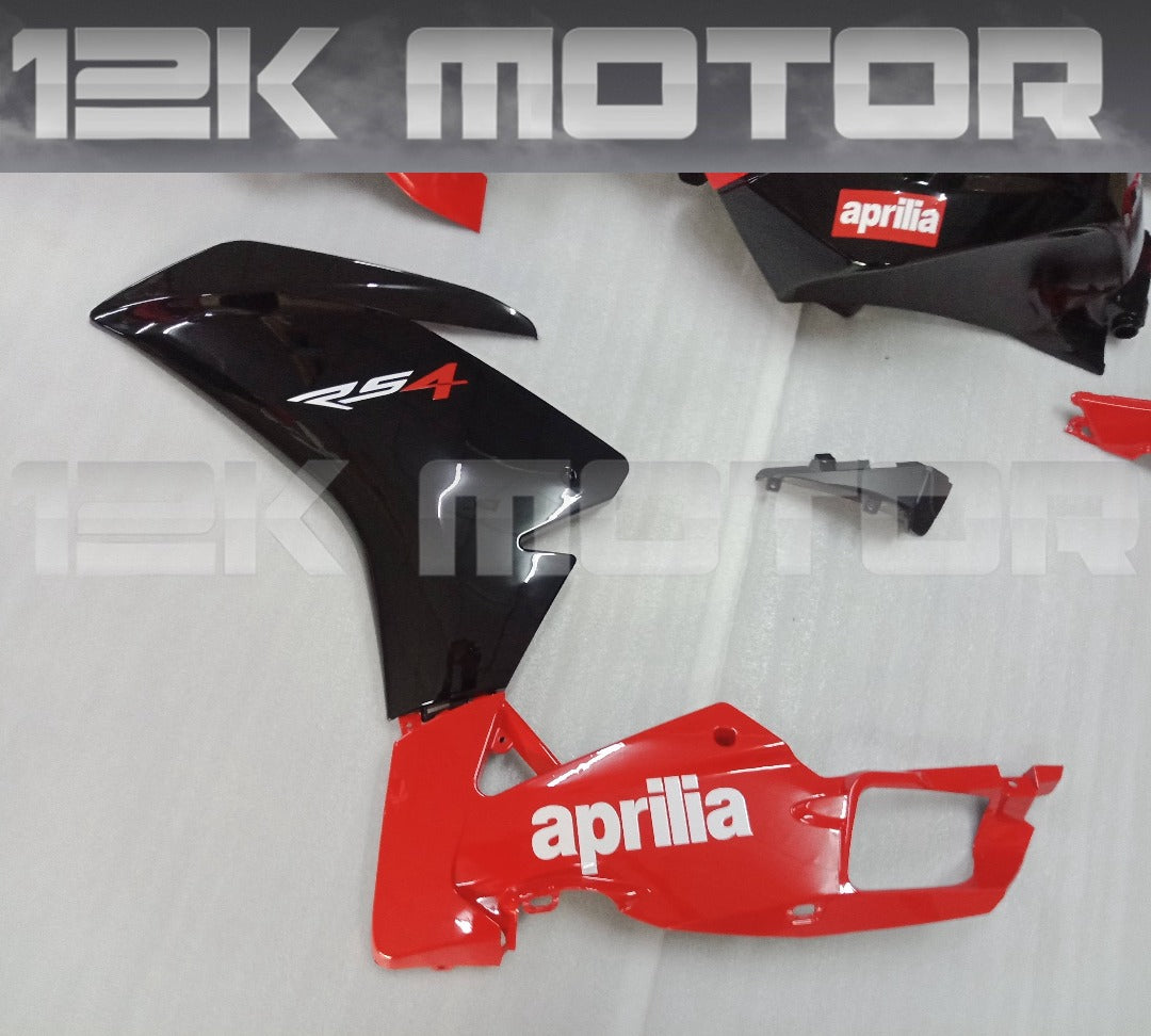 Apriila RSV4 Fairing Kit red and black 04