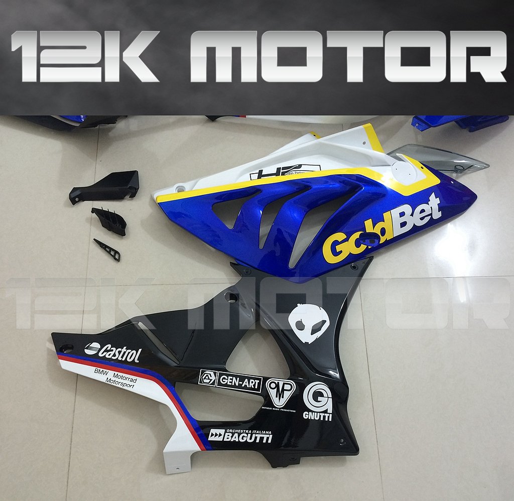 BMW S1000RR 2009-2014 Goldbet Fairing | 12K MOTOR