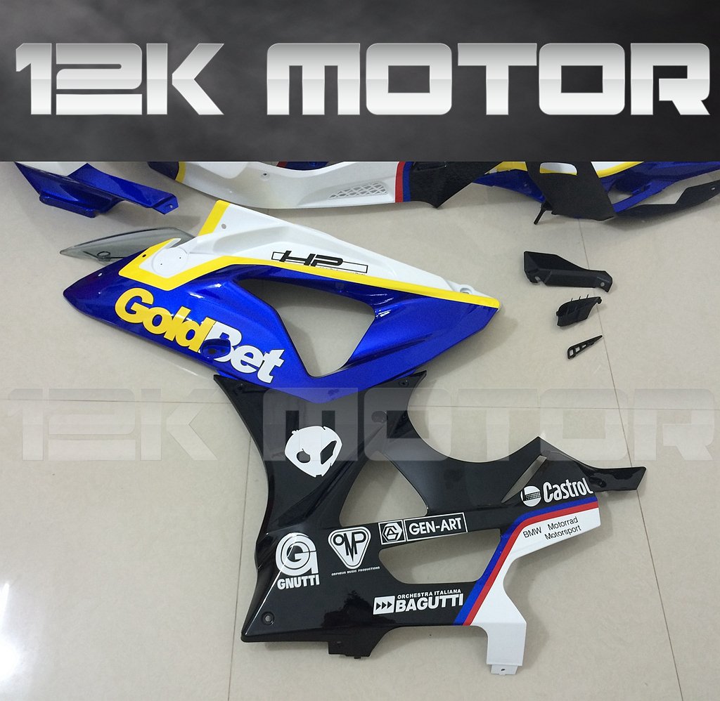 BMW S1000RR 2009-2014 Goldbet Fairing | 12K MOTOR