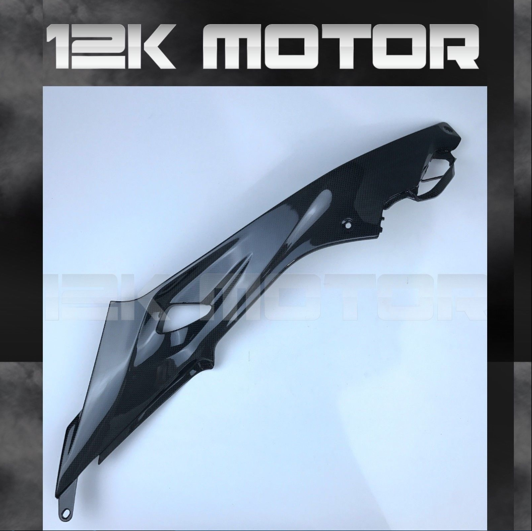 BMW S1000RR 2015 2016 2017 Under Tank Side Cowl Panle Side Cover Carbon Fiber | 12K MOTOR