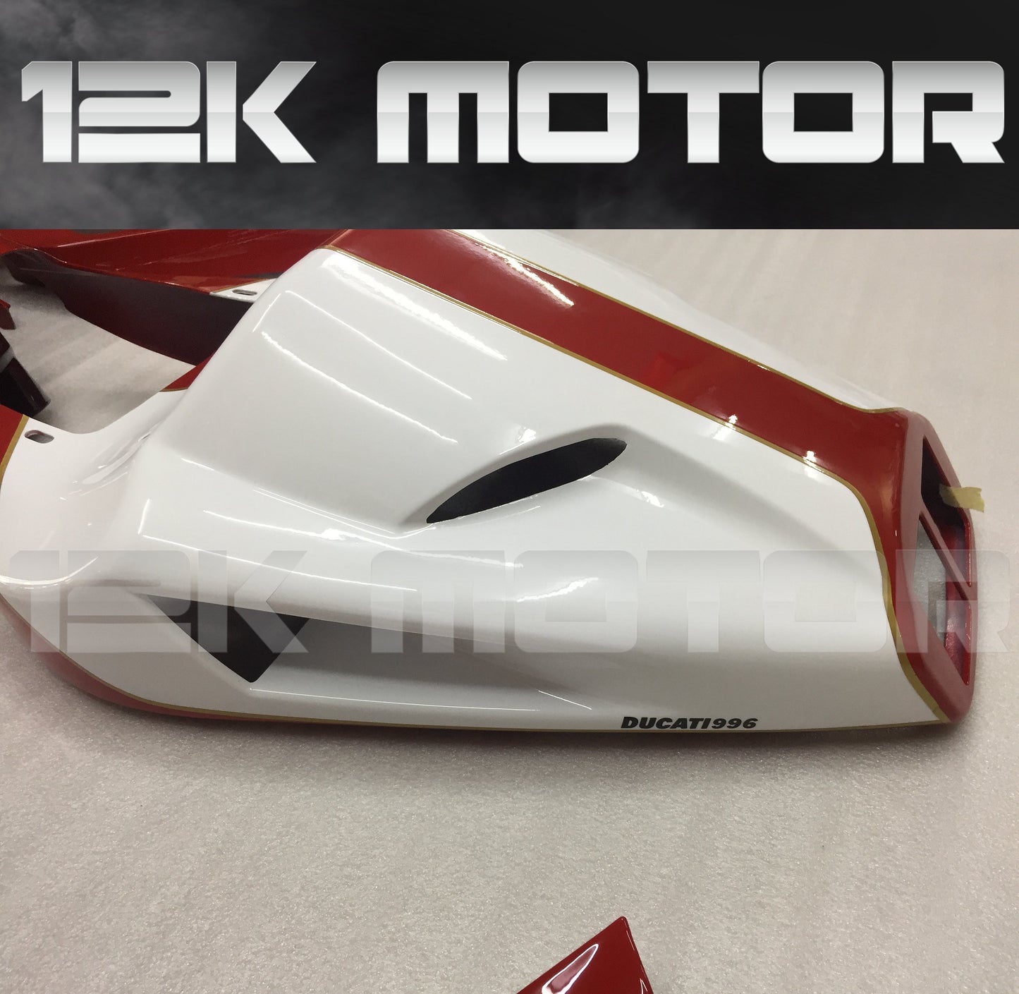 Ducati 748/916/996/998 Fairing Red and White | 12K MOTOR